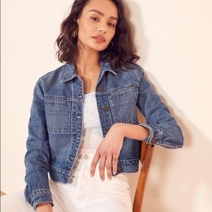Reformation Aster Denim Jacket